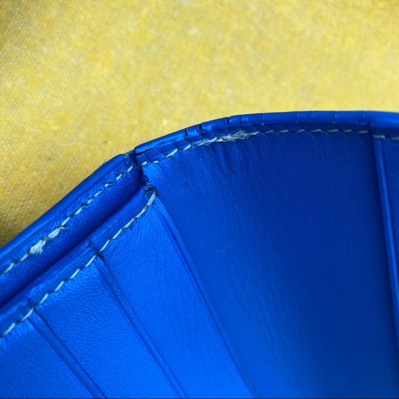 GOYARD Rivoli Wallet Sky Blue passport set - Picture 12 of 15